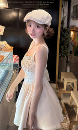 モデル:158cm(着用サイズ:FREE 着用カラー:IVO)