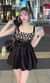 モデル:156cm(着用サイズ:FREE 着用カラー:BLK)