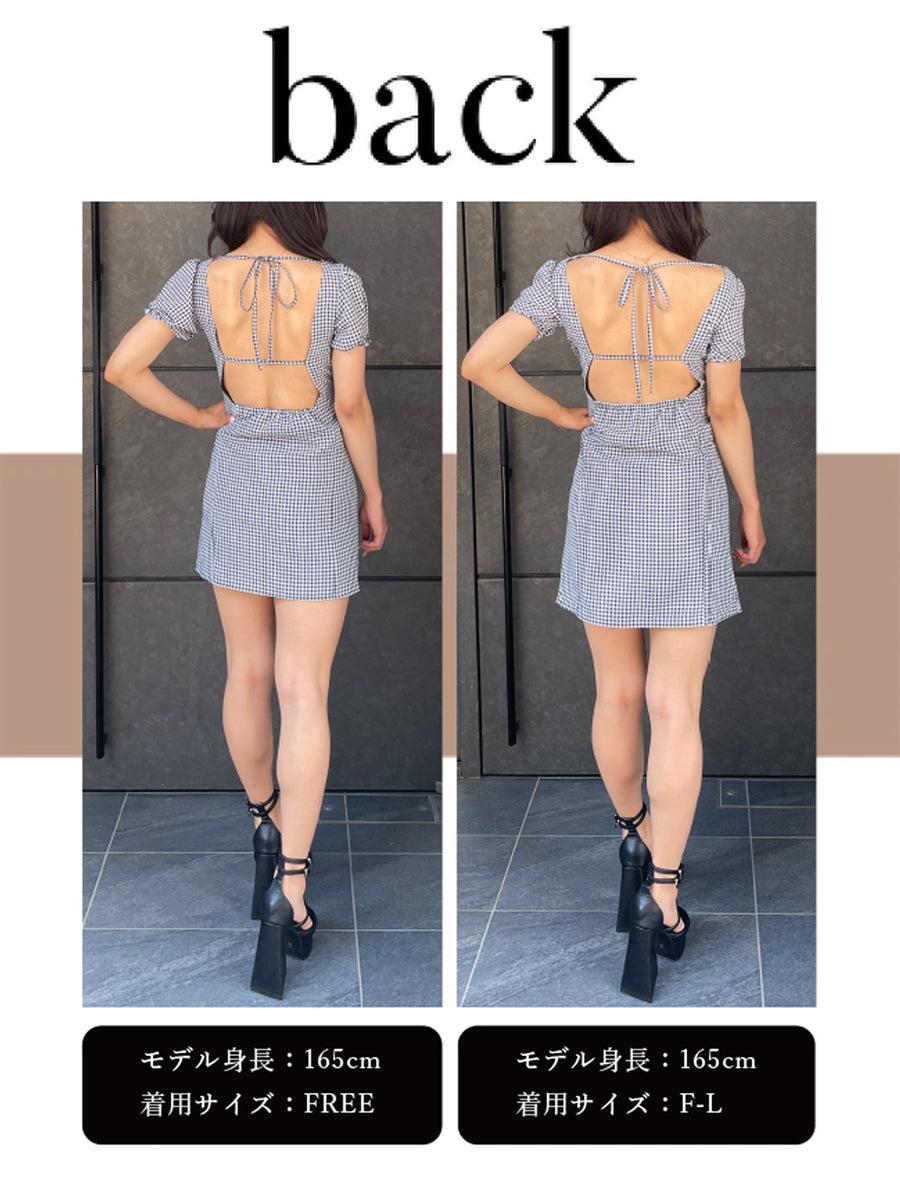 モデル:165cm(着用サイズ:FREE/F-L 着用カラー:BLK)