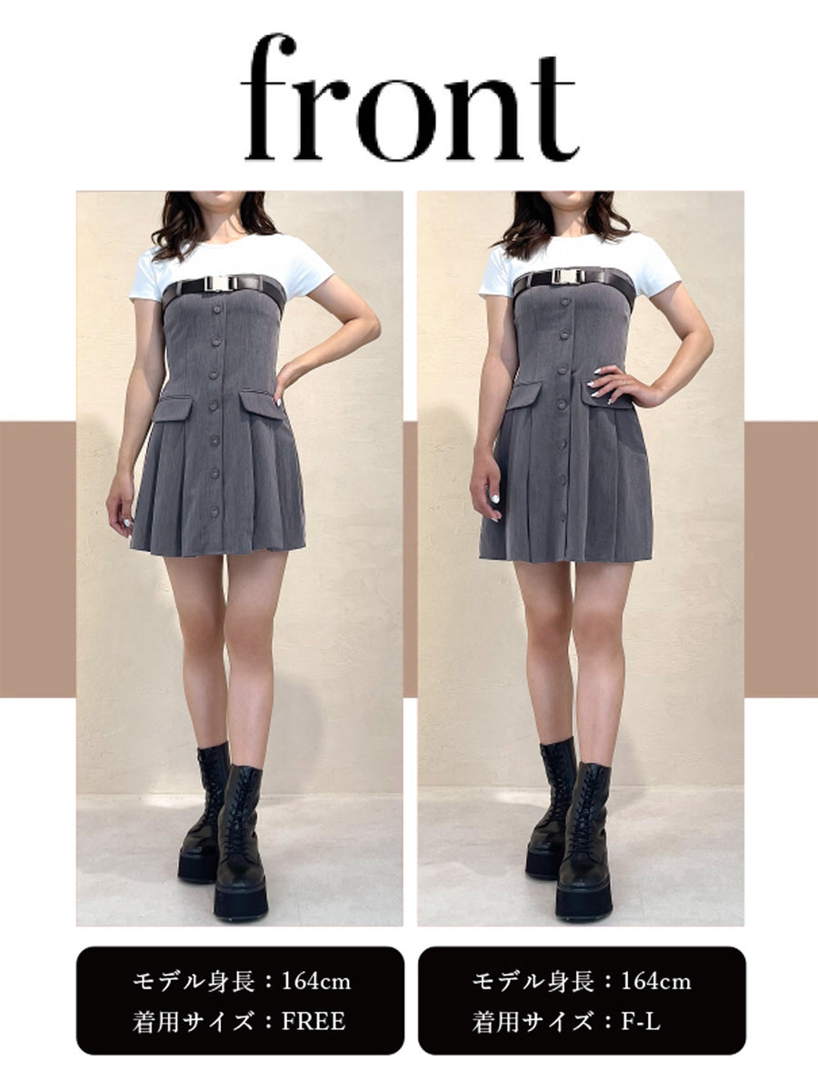 モデル:164cm(着用サイズ:FREE/F-L 着用カラー:GRY)