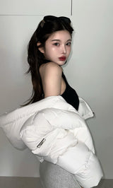 モデル:160cm(着用サイズ:FREE 着用カラー:WHT)