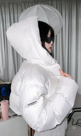 モデル:160cm(着用サイズ:FREE 着用カラー:WHT)