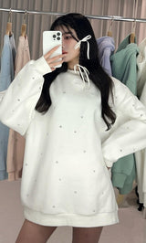 モデル:160cm(着用サイズ:FREE 着用カラー:WHT)