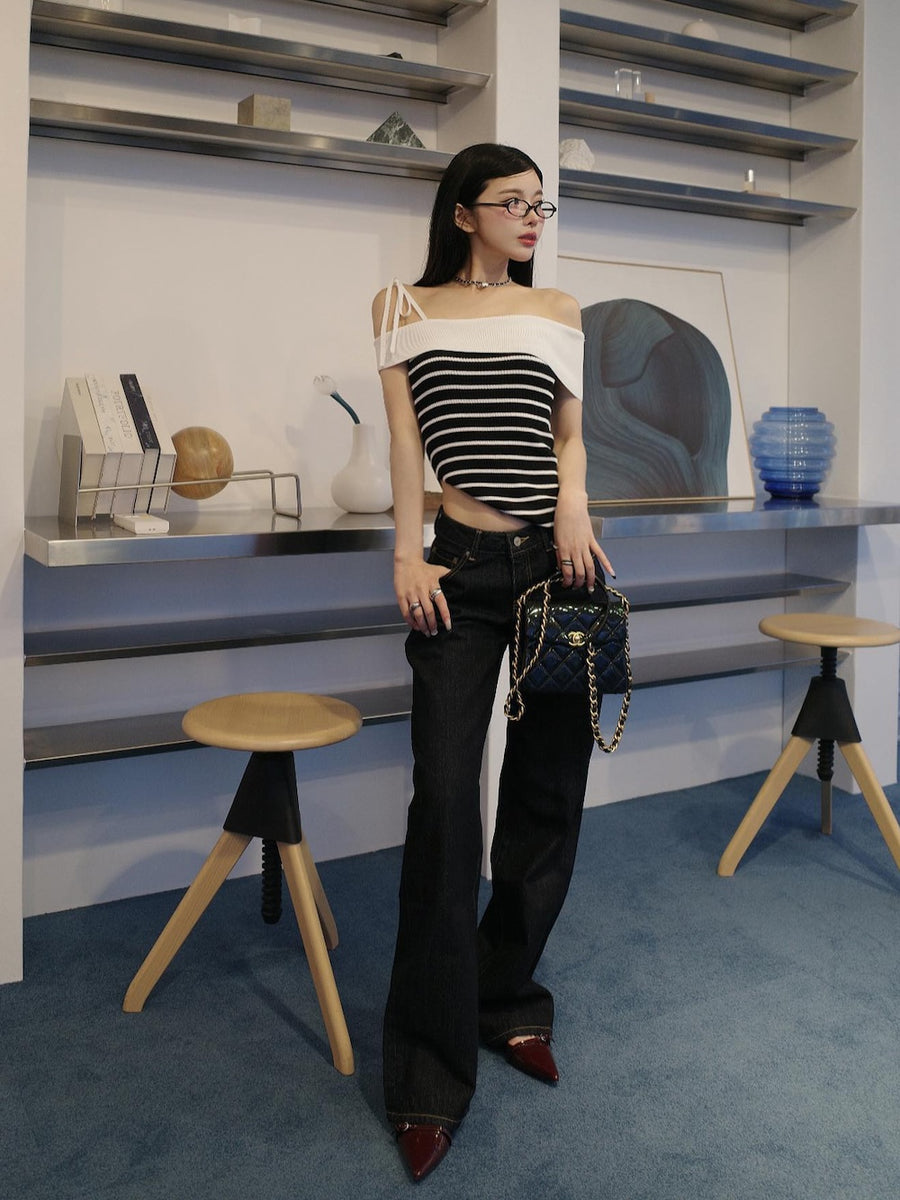 モデル:160cm(着用サイズ:FREE 着用カラー:BLK)