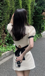 モデル:160cm(着用サイズ:FREE 着用カラー:IVO)