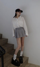 モデル:160cm(着用サイズ:S 着用カラー:GRY)
