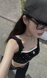 モデル:160cm(着用サイズ:FREE 着用カラー:BLK)