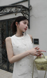 モデル:160cm(着用サイズ:FREE 着用カラー:WHT)