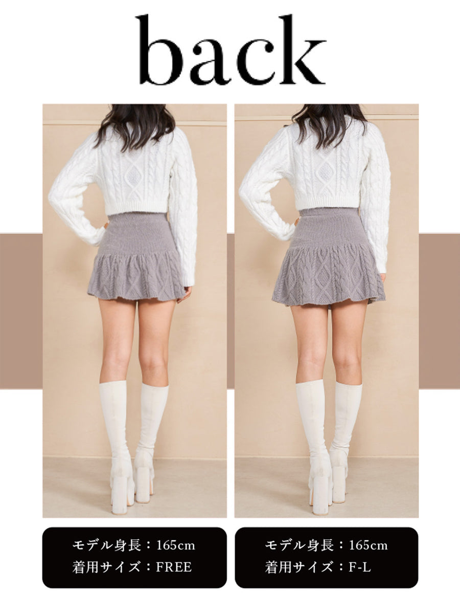 モデル:165cm(着用サイズ:FREE/F-L 着用カラー:GRY)