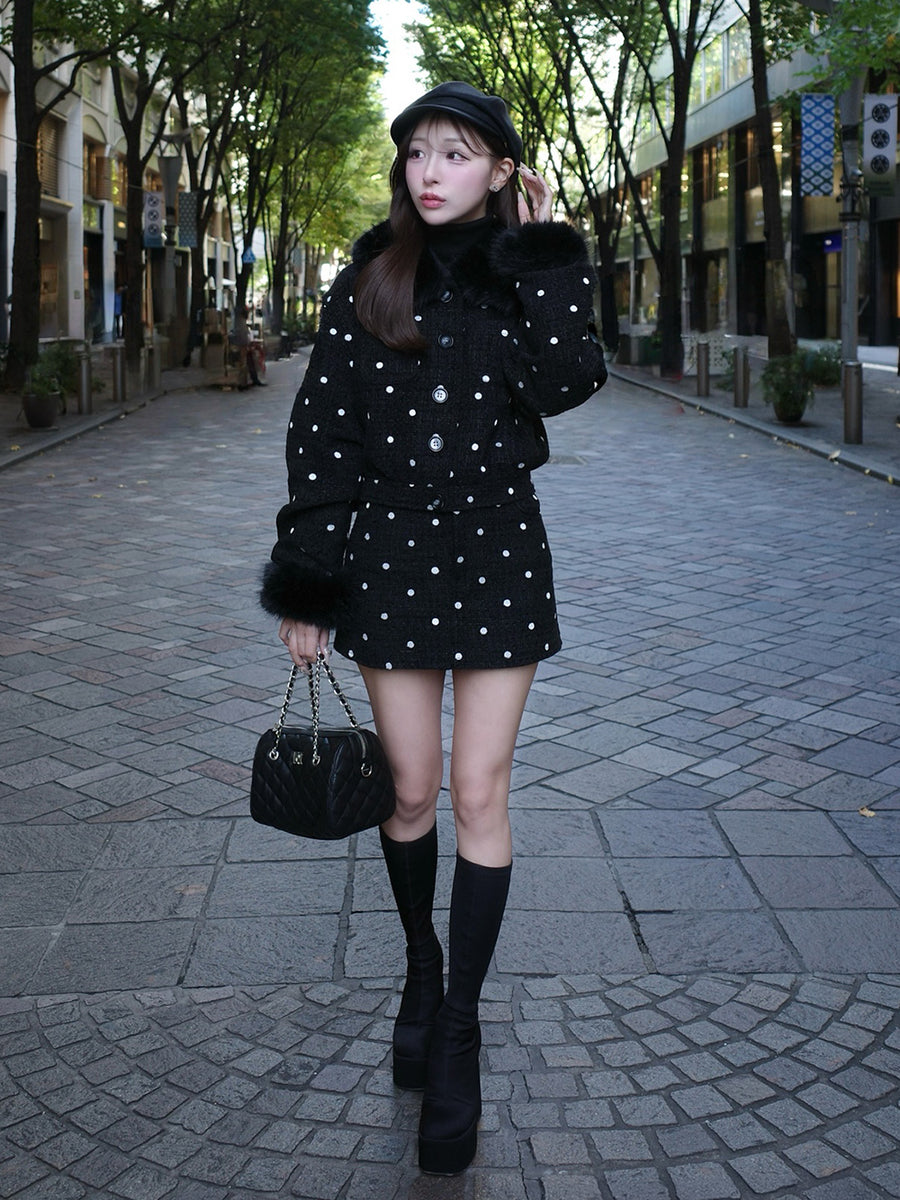 モデル:156cm(着用サイズ:S 着用カラー:BLK)