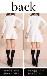 モデル:165cm(着用サイズ:FREE/F-L 着用カラー:WHT)