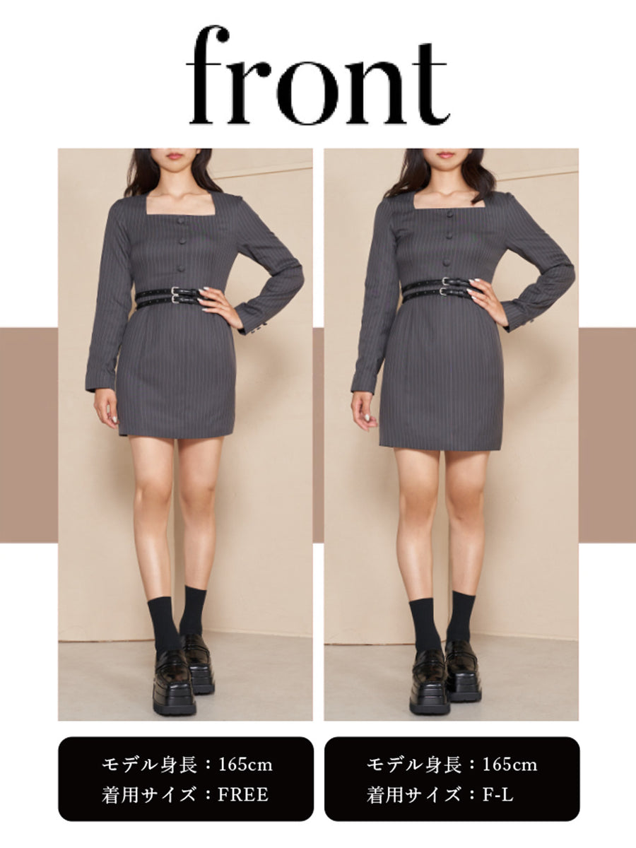 モデル:165cm(着用サイズ:FREE/F-L 着用カラー:C-GRY)