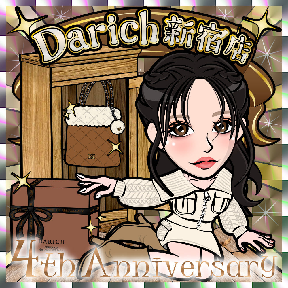【novelty】Darich新宿店4周年限定シール