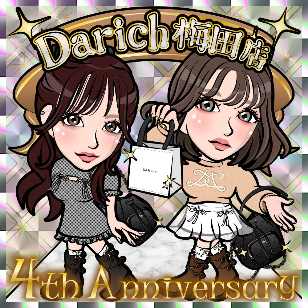 【novelty】Darich梅田店4周年限定シール