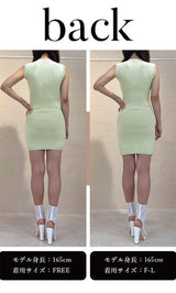 モデル:165cm(着用サイズ:FREE/F-L 着用カラー:MNT)