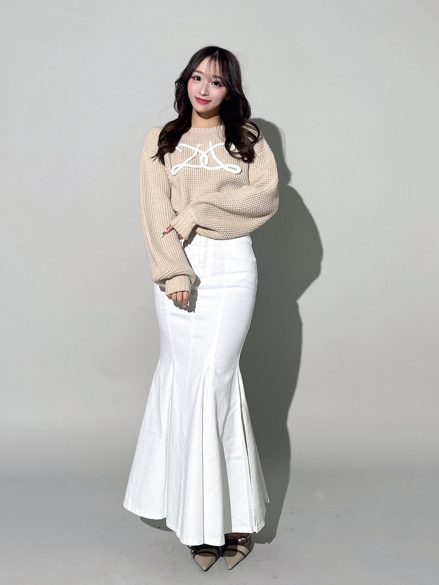 モデル:156cm(着用サイズ:S 着用カラー:WHT)