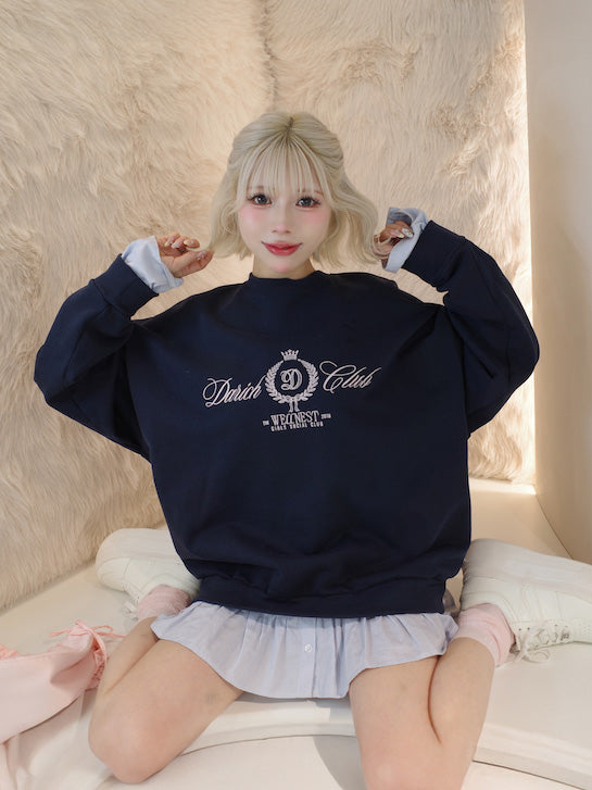 モデル:155cm(着用サイズ:FREE 着用カラー:NVY)
