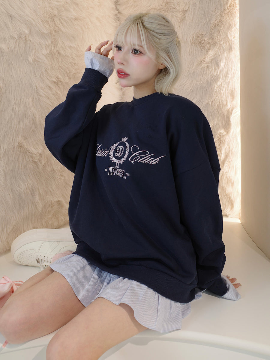 モデル:155cm(着用サイズ:FREE 着用カラー:NVY)
