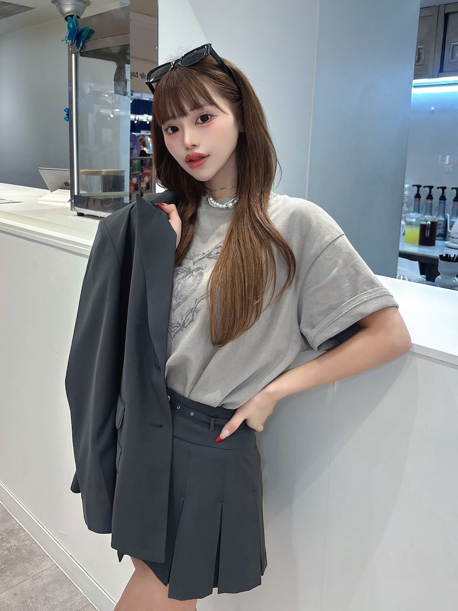 モデル:158cm(着用サイズ:FREE 着用カラー:G-BEG)