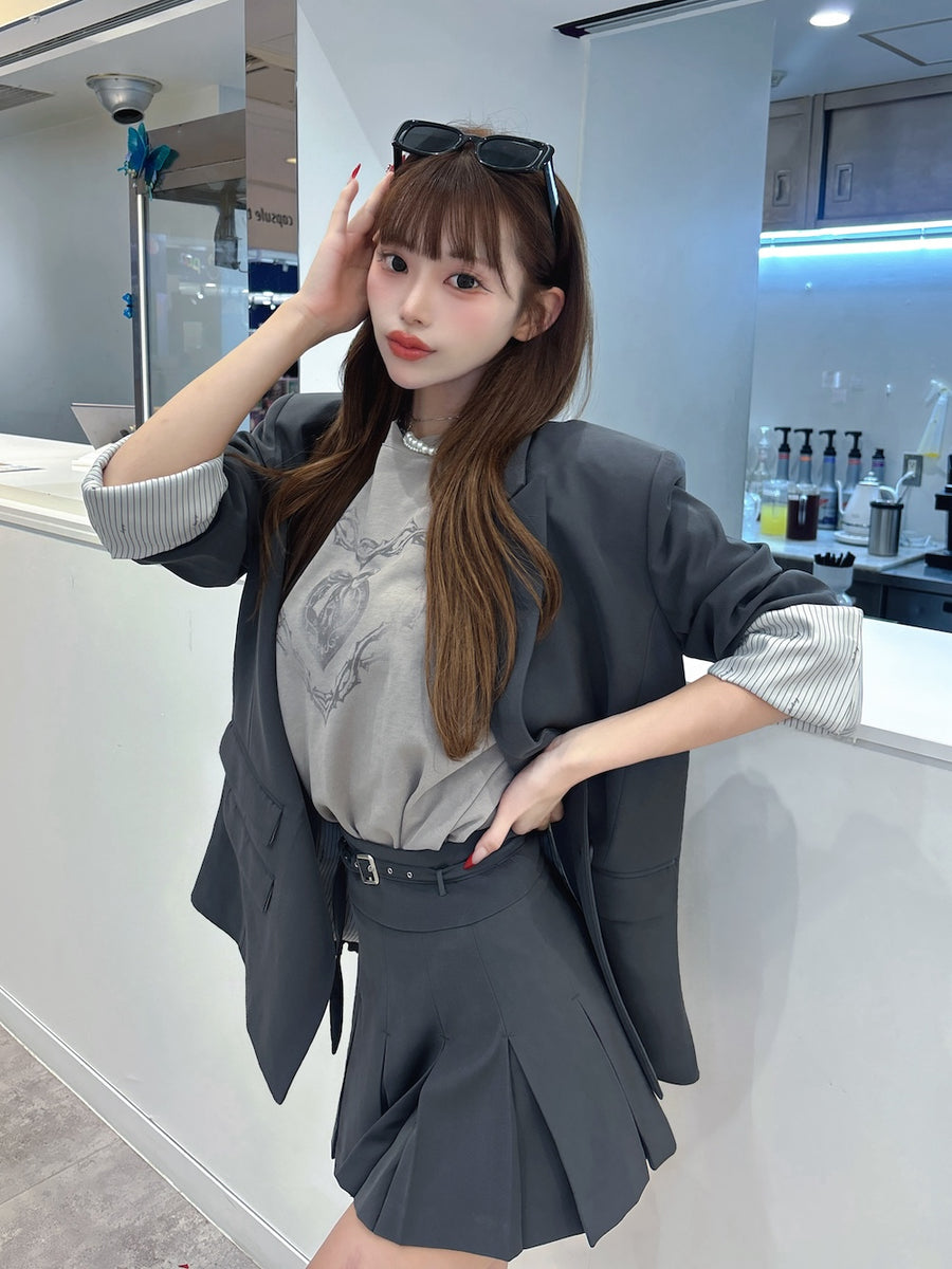 モデル:158cm(着用サイズ:FREE 着用カラー:G-BEG)