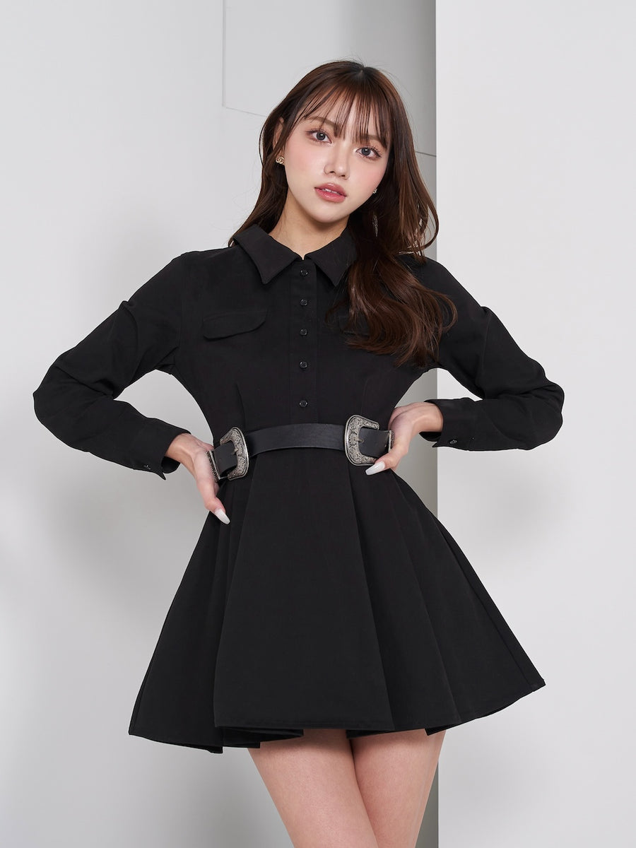 モデル:163cm(着用サイズ:FREE 着用カラー:BLK)