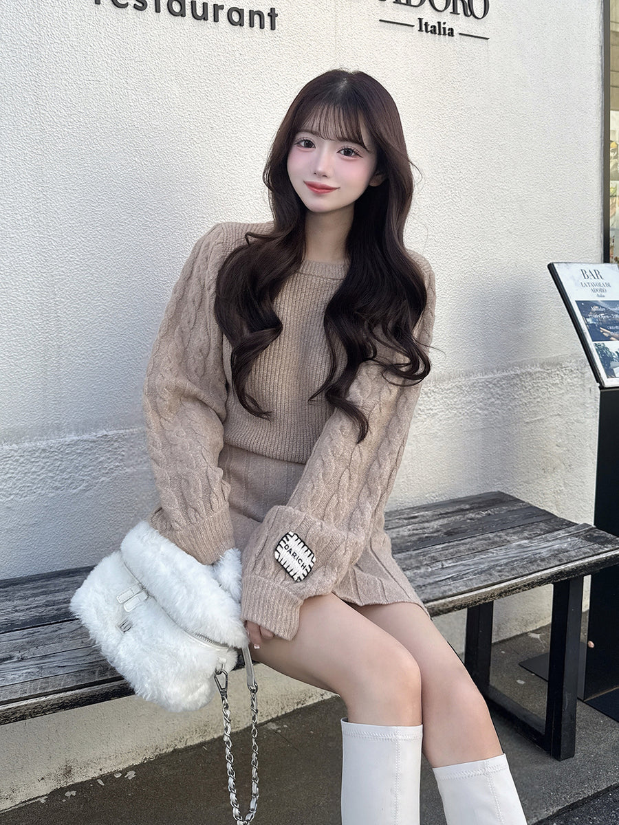 モデル:158cm(着用サイズ:FREE 着用カラー:BEG)
