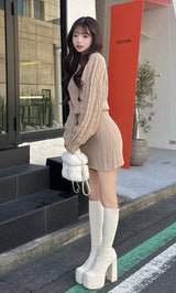 モデル:158cm(着用サイズ:FREE 着用カラー:BEG)