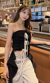 モデル:166cm(着用サイズ:FREE 着用カラー:BLK)