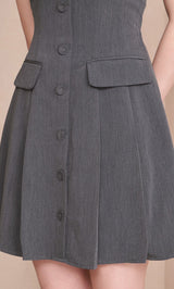 モデル:164cm(着用サイズ:FREE 着用カラー:GRY)