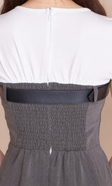 モデル:164cm(着用サイズ:FREE 着用カラー:GRY)