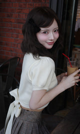 モデル:158cm(着用サイズ:FREE 着用カラー:IVO)