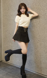 モデル:158cm(着用サイズ:FREE 着用カラー:IVO)