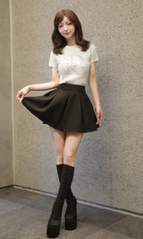 モデル:158cm(着用サイズ:S 着用カラー:BLK)