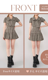 モデル:163cm(着用サイズ:FREE/F-L 着用カラー:BEG)