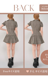 モデル:163cm(着用サイズ:FREE/F-L 着用カラー:BEG)
