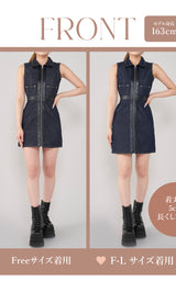 モデル:163cm(着用サイズ:FREE/F-L 着用カラー:IND)