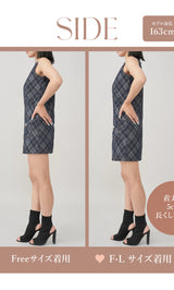 モデル:163cm(着用サイズ:FREE/F-L 着用カラー:IND)