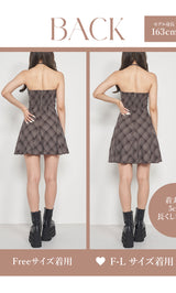モデル:163cm(着用サイズ:FREE/F-L 着用カラー:GRY)
