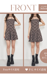 モデル:163cm(着用サイズ:FREE/F-L 着用カラー:GRY)