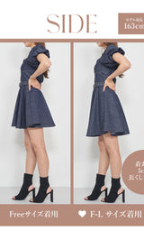 モデル:163cm(着用サイズ:FREE/F-L 着用カラー:IND)