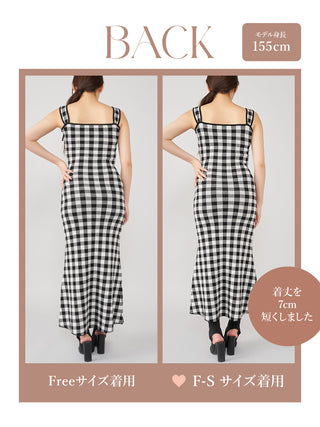 モデル:155cm(着用サイズ:FREE 着用カラー:BLK)
