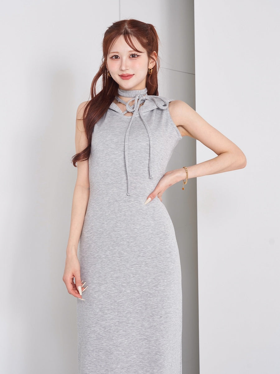 モデル:165cm(着用サイズ:FREE 着用カラー:GRY)