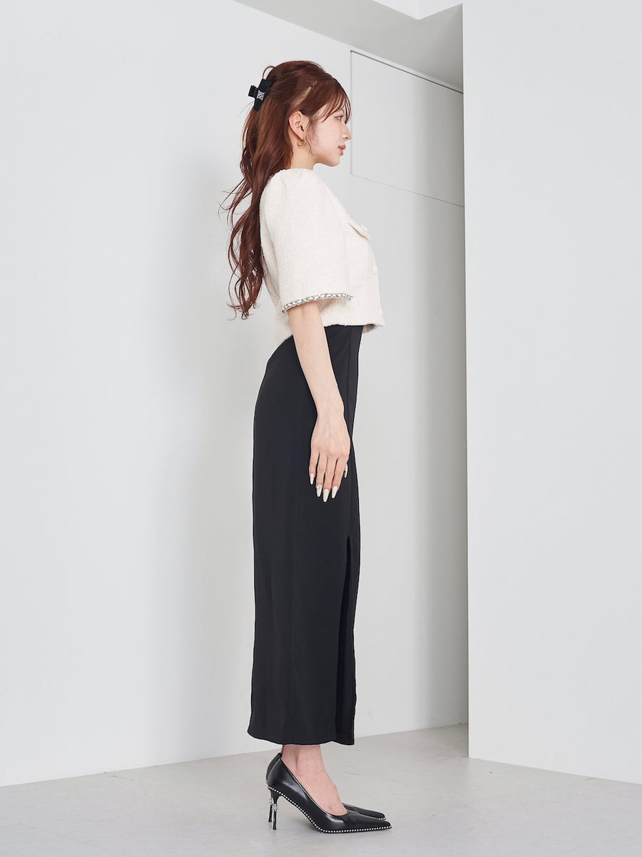 モデル:165cm(着用サイズ:FREE 着用カラー:IVO)