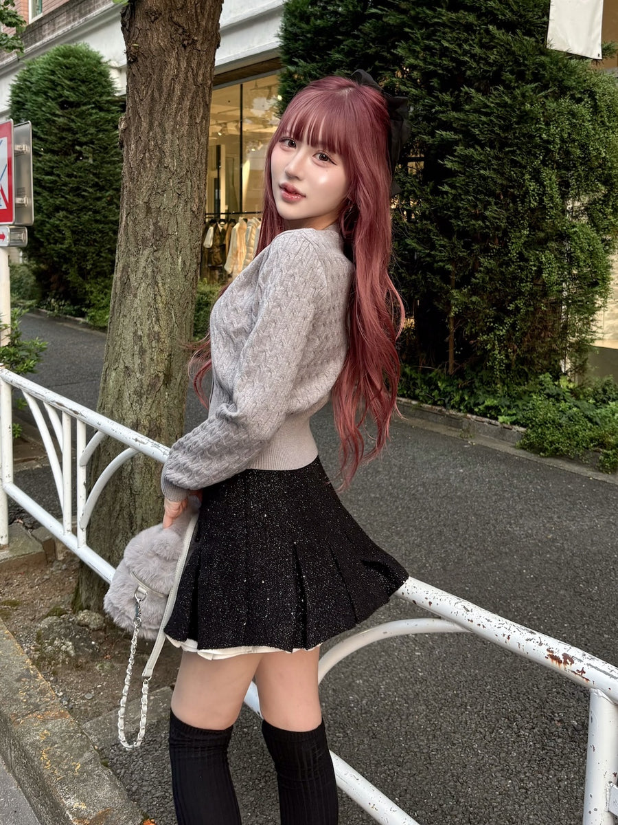 モデル:165cm(着用サイズ:FREE 着用カラー:GRY)