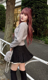 モデル:165cm(着用サイズ:FREE 着用カラー:GRY)