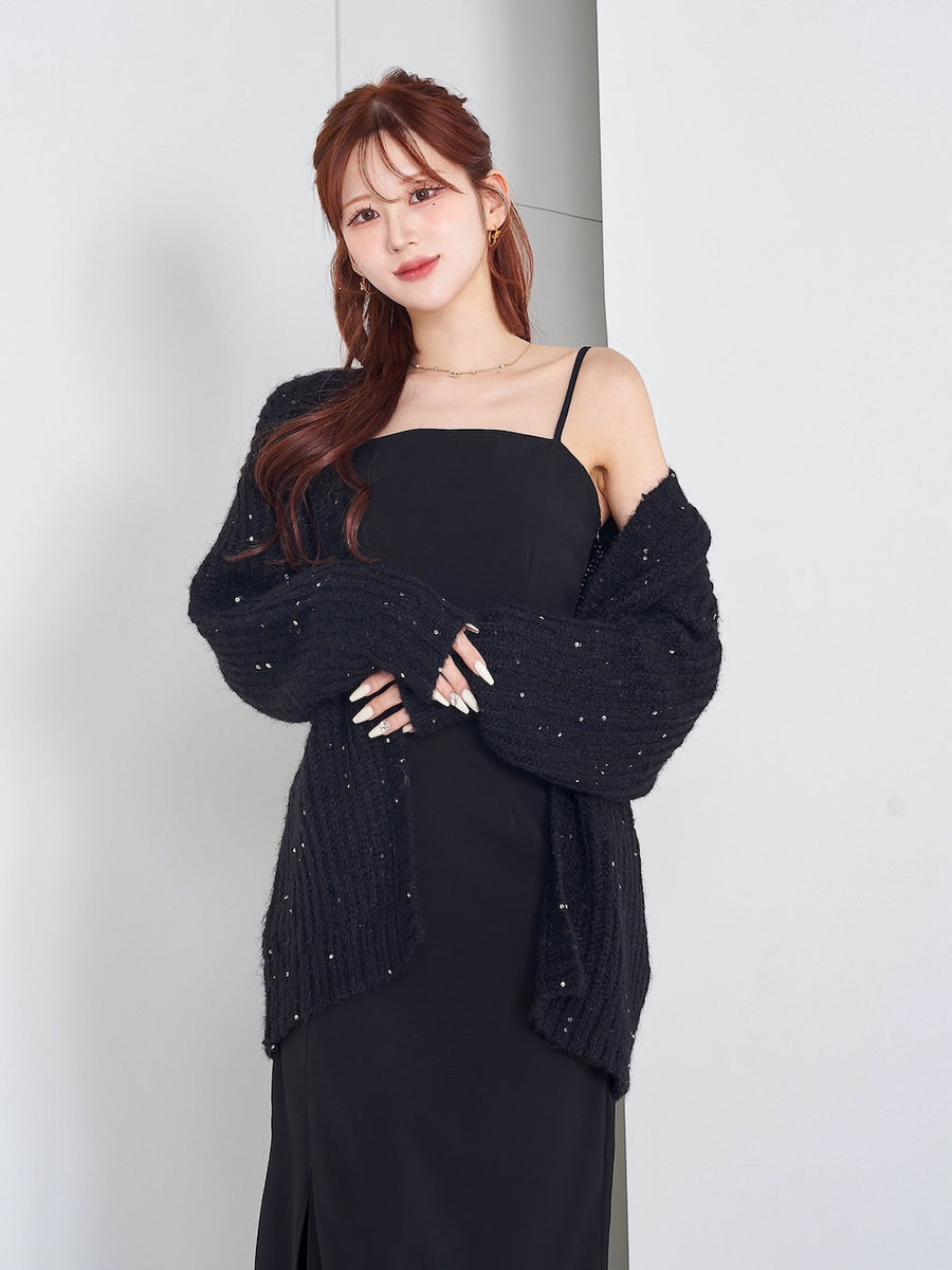 モデル:165cm(着用サイズ:FREE 着用カラー:BLK)