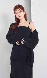 モデル:165cm(着用サイズ:FREE 着用カラー:BLK)