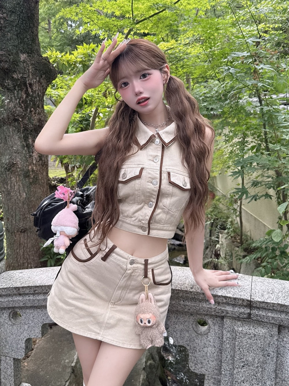 モデル:158cm(着用サイズ:S 着用カラー:BEG)