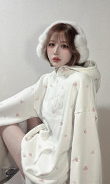 モデル:165cm(着用サイズ:FREE 着用カラー:WHT)