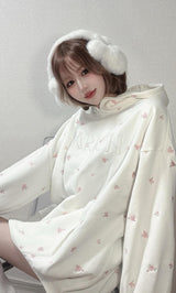 モデル:165cm(着用サイズ:FREE 着用カラー:WHT)